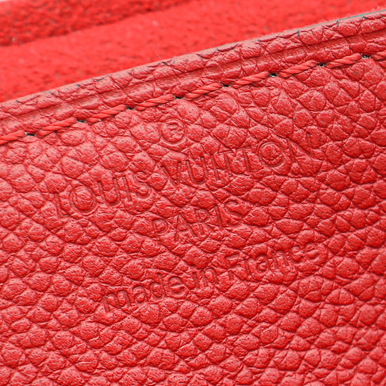 Louis Vuitton Monogram Red Pallas Chain Bag