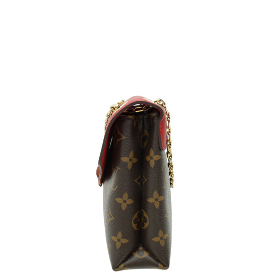 Louis Vuitton Monogram Red Pallas Chain Bag