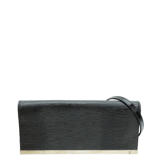 Louis Vuitton Black Electric Sevigne Clutch Bag