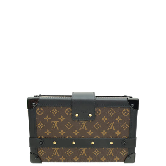 Louis Vuitton Brown Monogram Petite Malle Bag