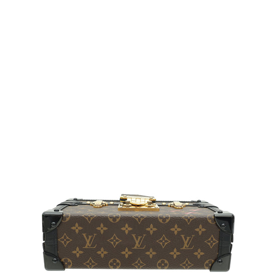 Louis Vuitton Brown Monogram Petite Malle Bag