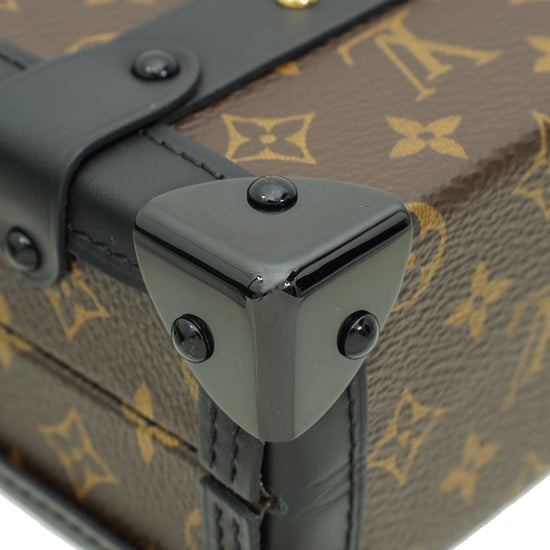 Louis Vuitton Brown Monogram Petite Malle Bag