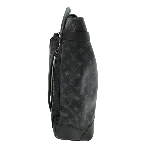 Louis Vuitton Grey Monogram Eclipse Steamer Backpack Bag