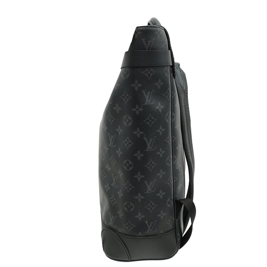 Louis Vuitton Grey Monogram Eclipse Steamer Backpack Bag