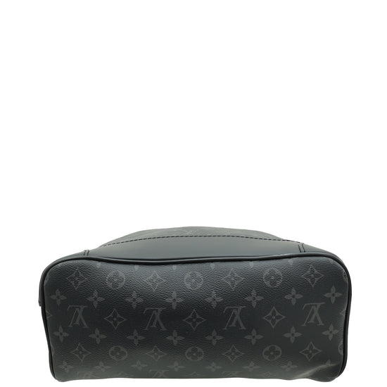 Louis Vuitton Grey Monogram Eclipse Steamer Backpack Bag