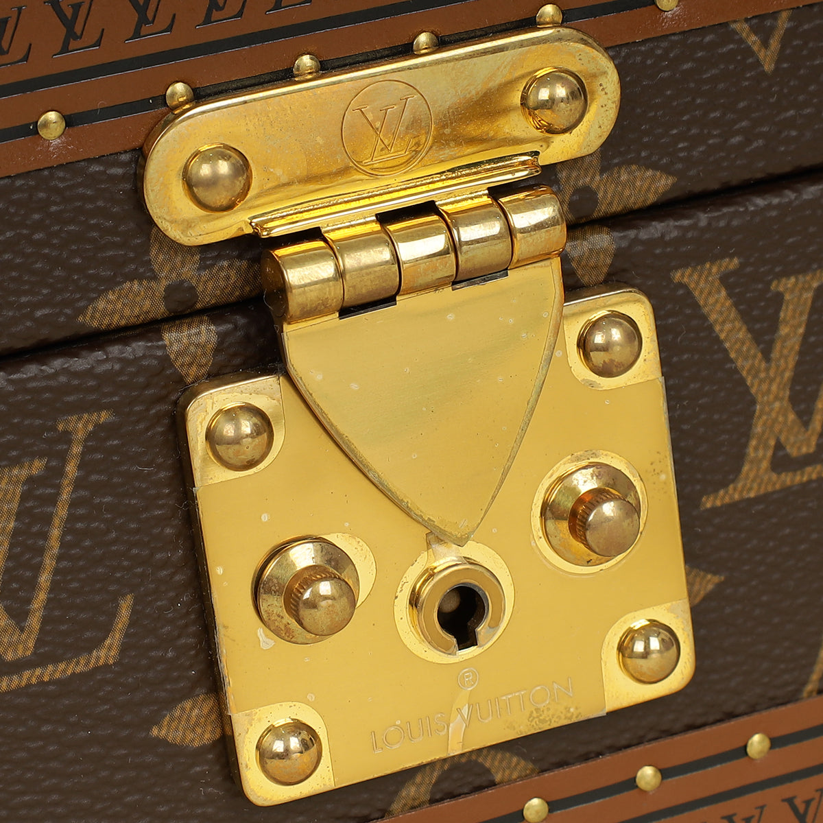 Louis Vuitton Monogram Rose Ballerine Coffret Joaillerie Box Case