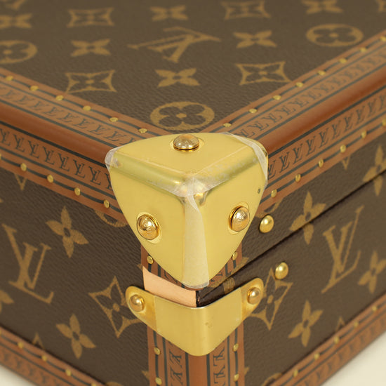 Louis Vuitton Monogram Rose Ballerine Coffret Joaillerie Box Case