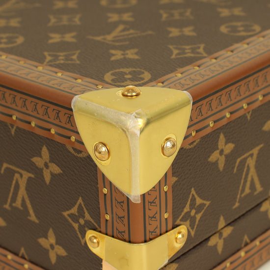 Louis Vuitton Monogram Rose Ballerine Coffret Joaillerie Box Case