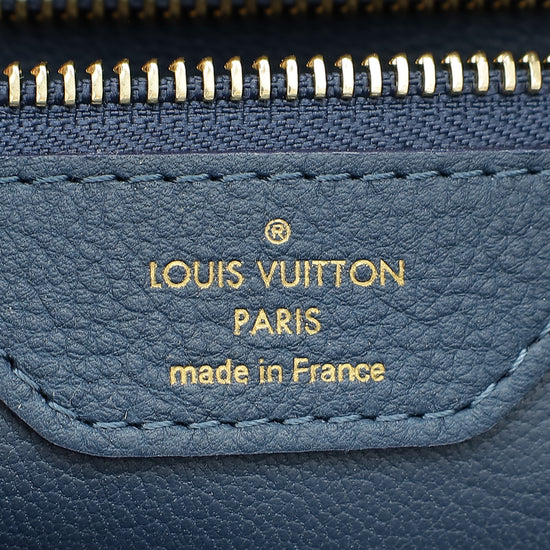 Louis Vuitton Monogram Bicolor Ostrich Python Majestueux PM Bag