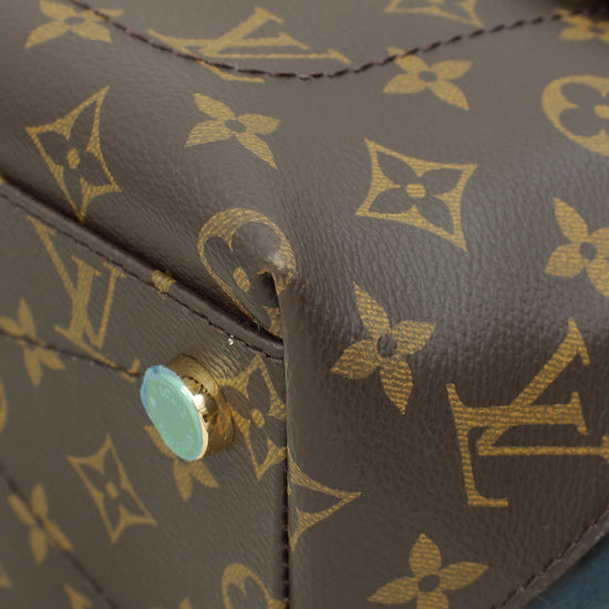 Louis Vuitton Monogram Bicolor Ostrich Python Majestueux PM Bag