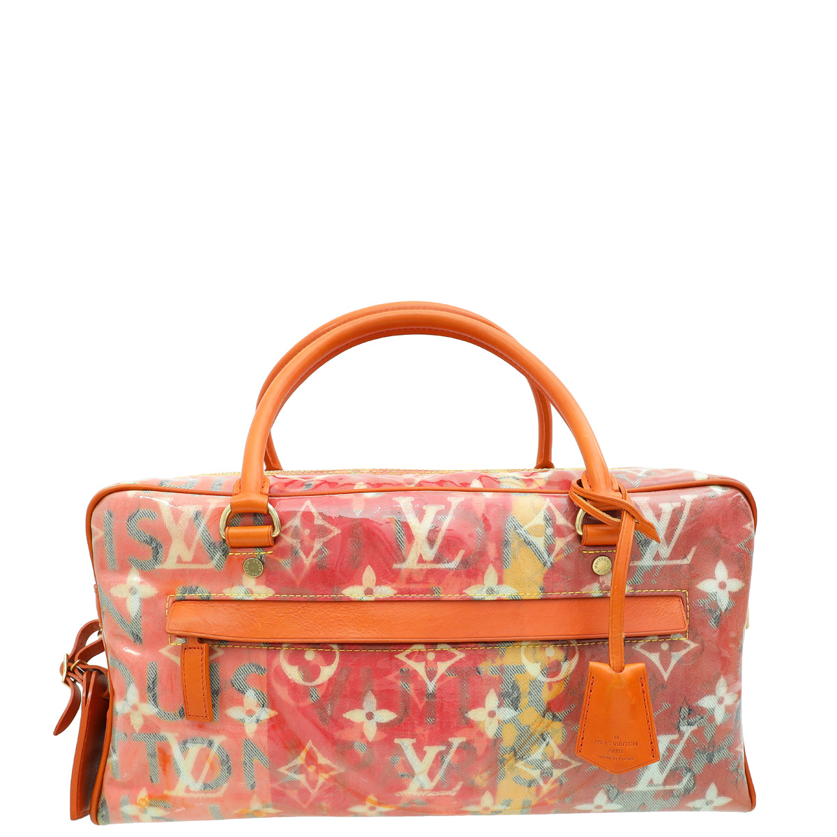 Louis Vuitton Pulp Rose Richard Prince Denim Defile Weekender PM Bag-Louis Vuitton-THE CLOSET