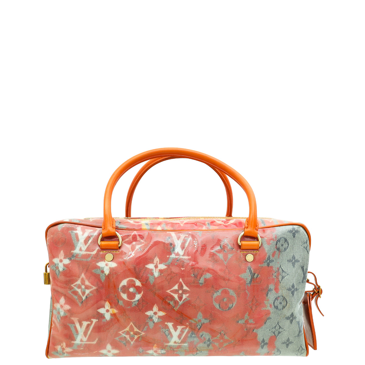 Louis Vuitton Pulp Rose Richard Prince Denim Defile Weekender PM Bag-Louis Vuitton-THE CLOSET