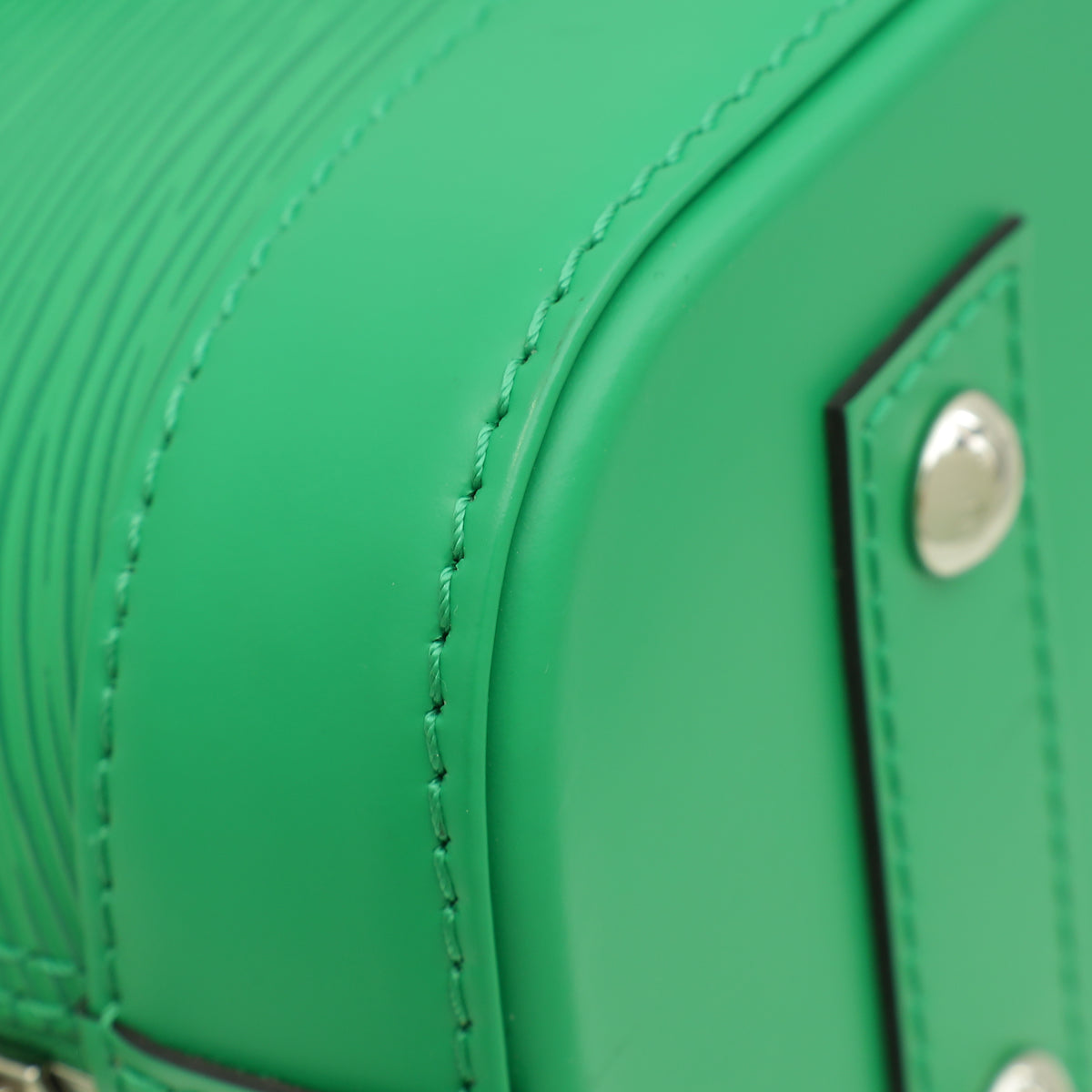 Louis Vuitton Green Serpentine Alma BB Sporty Bag