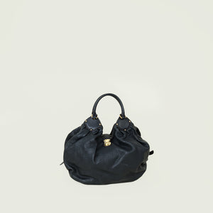 Louis Vuitton Black Monogram Mahina XL Bag