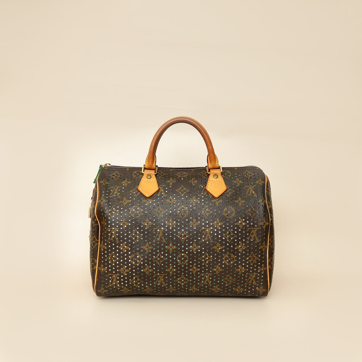 Louis Vuitton Bicolor Monogram Perforated Speedy 30 Bag-Louis Vuitton-THE CLOSET