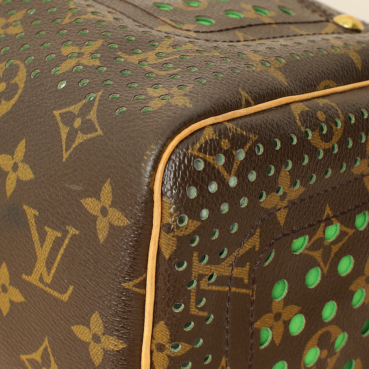 Louis Vuitton Bicolor Monogram Perforated Speedy 30 Bag-Louis Vuitton-THE CLOSET