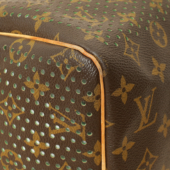 Louis Vuitton Bicolor Monogram Perforated Speedy 30 Bag-Louis Vuitton-THE CLOSET
