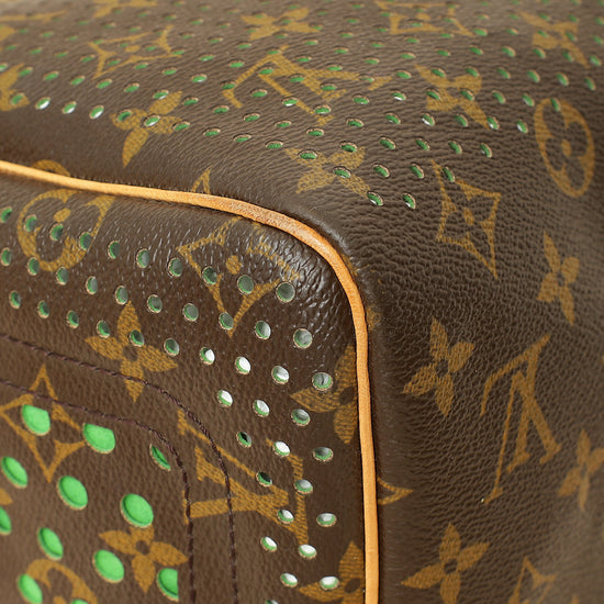 Louis Vuitton Bicolor Monogram Perforated Speedy 30 Bag-Louis Vuitton-THE CLOSET