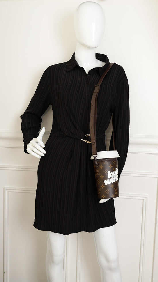 Louis Vuitton Bicolor Monogram Everyday LV Coffee Cup Pouch-Louis Vuitton-THE CLOSET