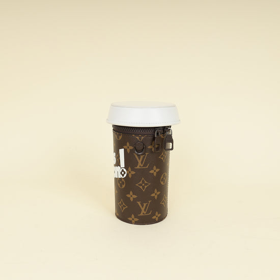 Louis Vuitton Bicolor Monogram Everyday LV Coffee Cup Pouch-Louis Vuitton-THE CLOSET
