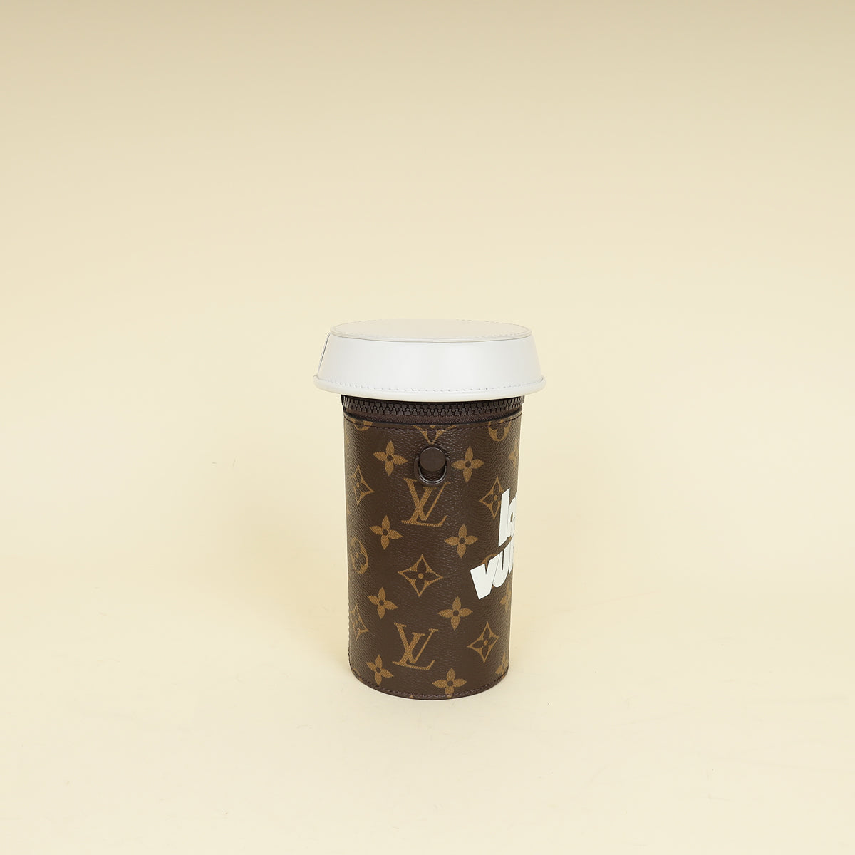 Louis Vuitton Bicolor Monogram Everyday LV Coffee Cup Pouch-Louis Vuitton-THE CLOSET