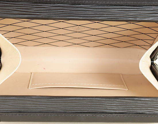 Louis Vuitton Black Petite Malle Bag