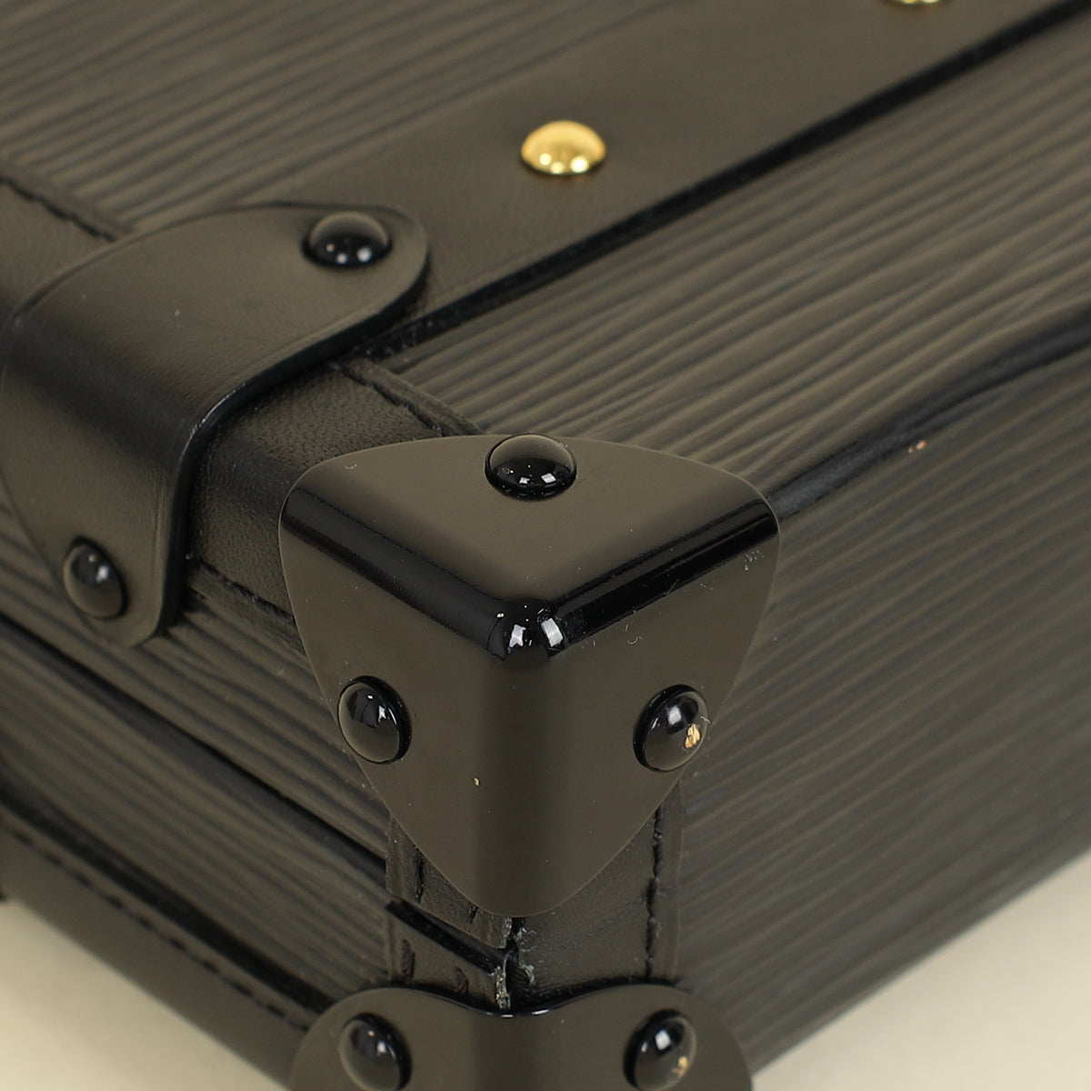 Louis Vuitton Black Petite Malle Bag