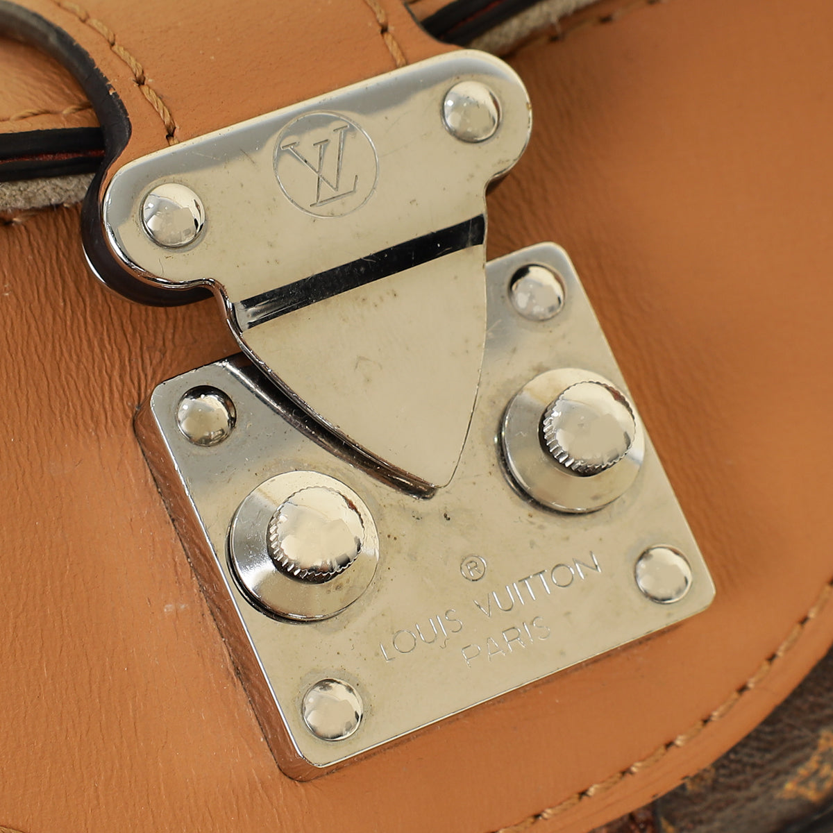 Louis Vuitton Monogram Tan Transformed Monogram Time Trunk Duffle Bag