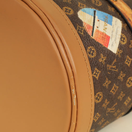 Louis Vuitton Monogram Tan Transformed Monogram Time Trunk Duffle Bag