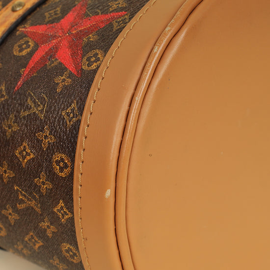 Louis Vuitton Monogram Tan Transformed Monogram Time Trunk Duffle Bag