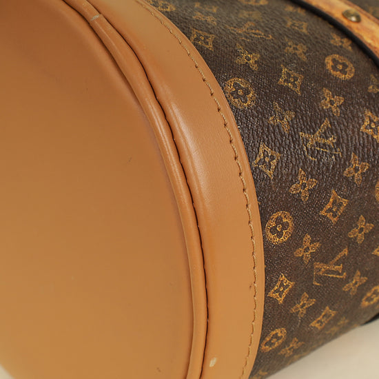 Louis Vuitton Monogram Tan Transformed Monogram Time Trunk Duffle Bag