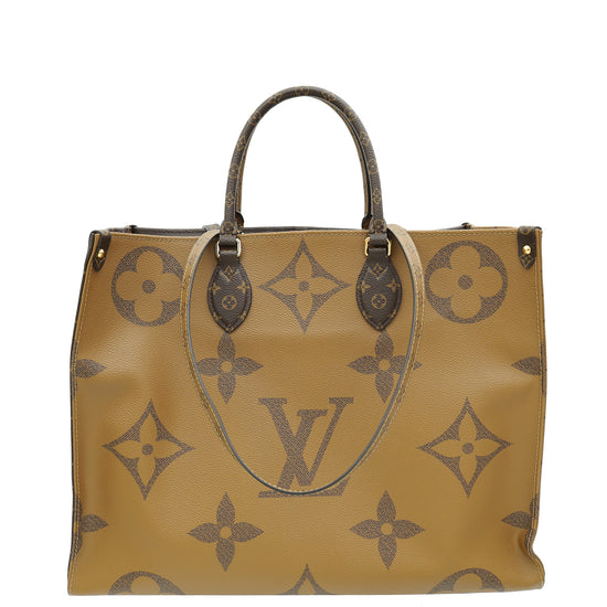 Louis Vuitton Monogram Reverse OntheGo GM Bag