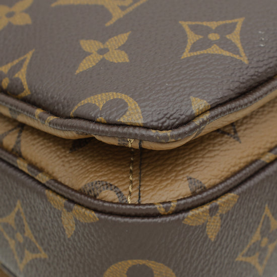 Louis Vuitton Brown Monogram Reverse Pochette Métis