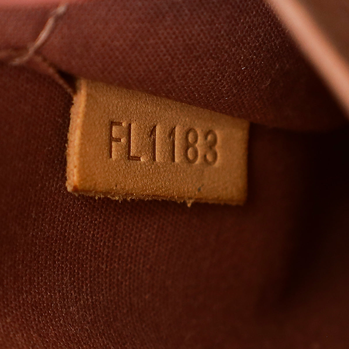 Louis Vuitton Noisette Monogram Vernis Alma PM Bag