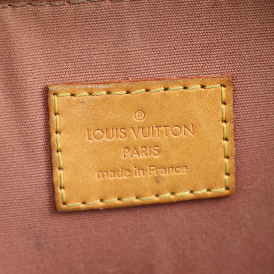 Louis Vuitton Noisette Monogram Vernis Alma PM Bag