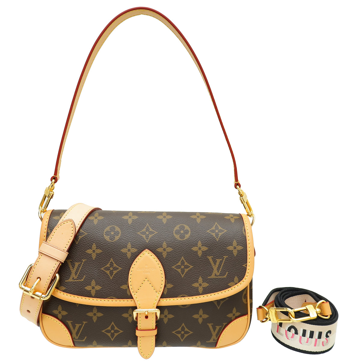 Louis Vuitton Monogram Diane Satchel Bag-Louis Vuitton-THE CLOSET