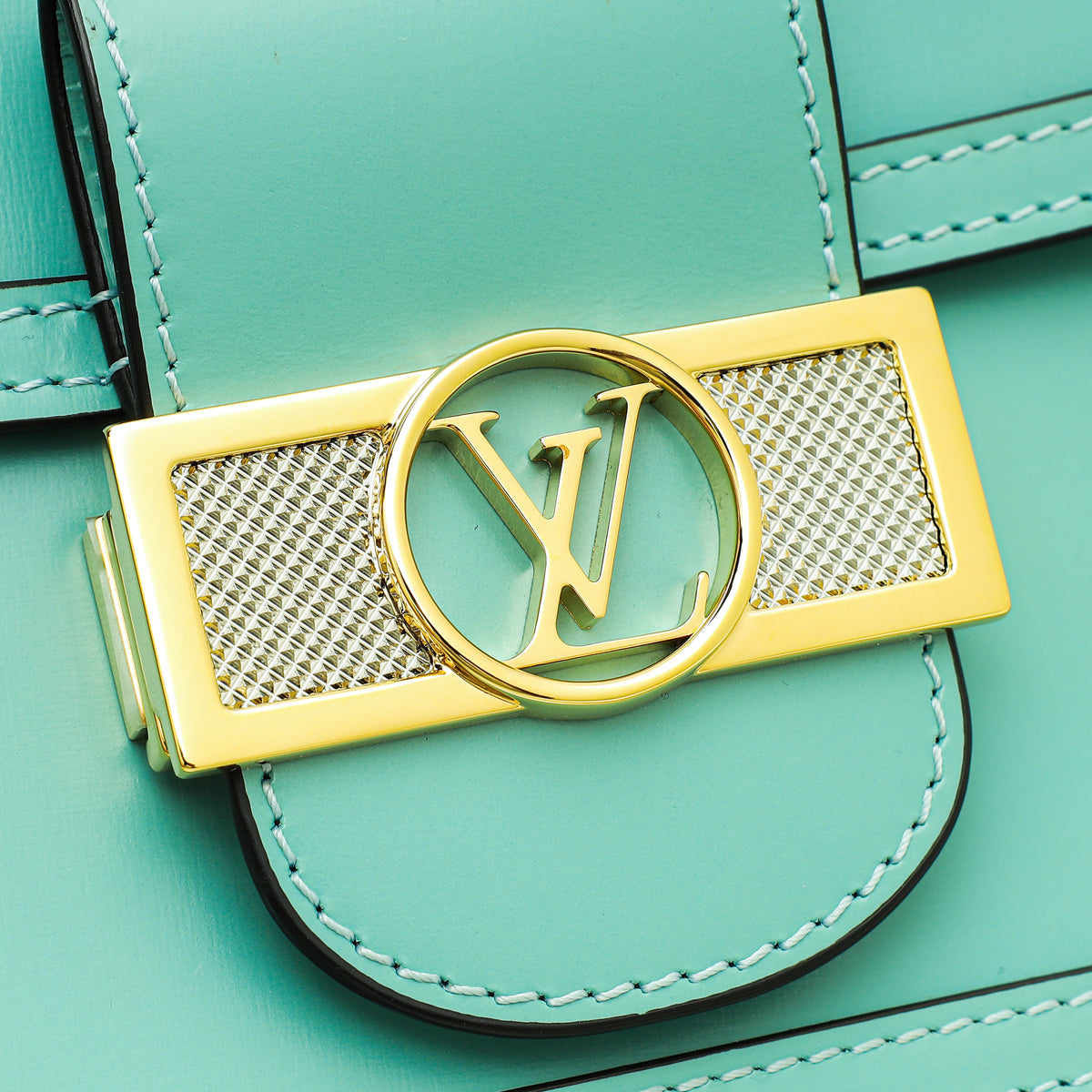 Louis Vuitton Light Blue Mini Dauphine Bag – The Closet