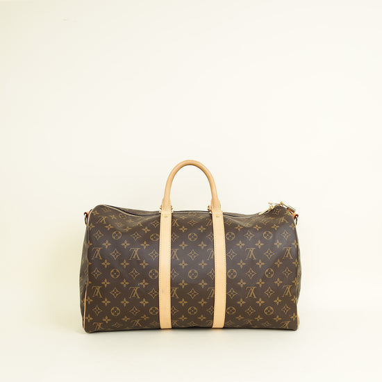 Louis Vuitton Monogram Keepall 45 Bandouliere Bag