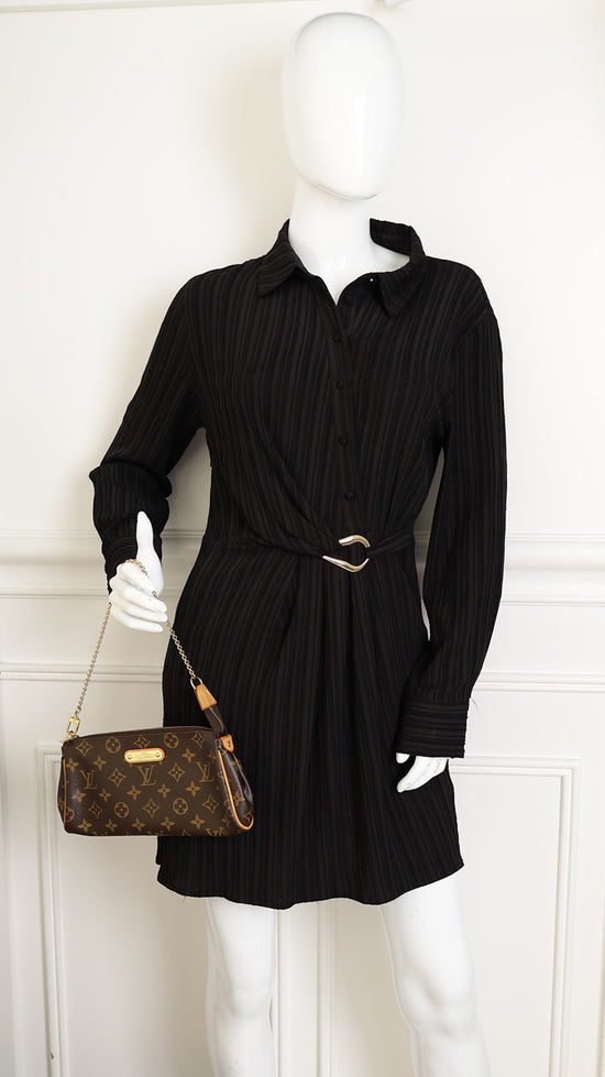 Louis Vuitton Monogram Eva Clutch Bag