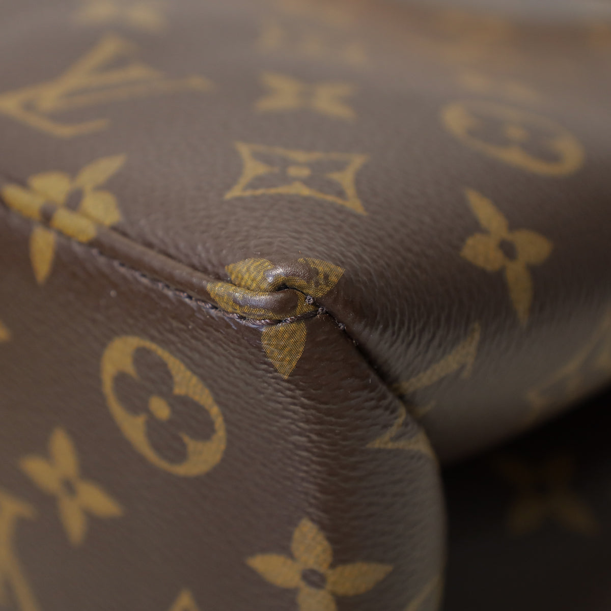 Louis Vuitton Brown Monogram Petit Palais Tote Bag