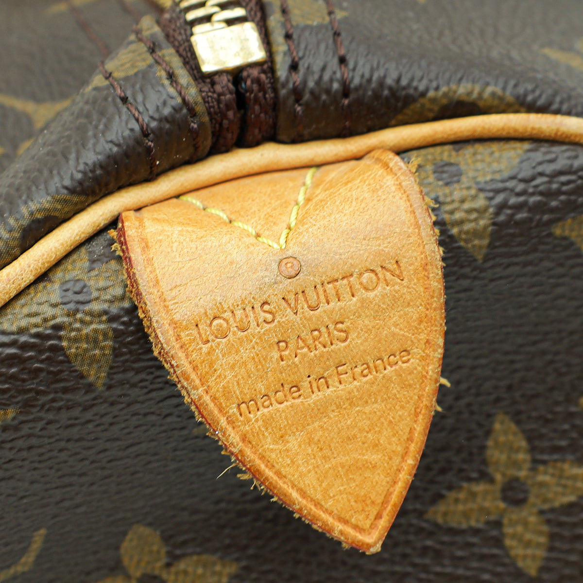 Louis Vuitton Brown Monogram Speedy 30 Bag