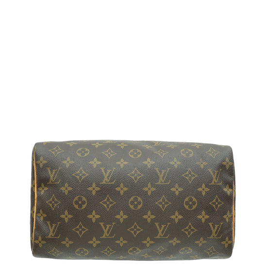 Louis Vuitton Brown Monogram Speedy 30 Bag