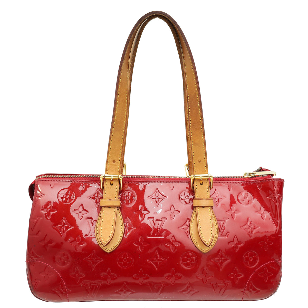 Louis Vuitton Pomme D'Amour Monogram Vernis Rosewood Avenue Bag-Louis Vuitton-THE CLOSET
