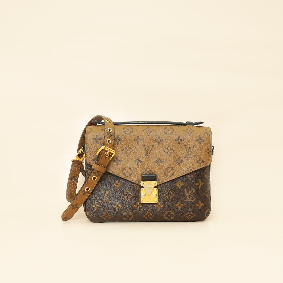 Louis Vuitton Monogram Reverse Pochette Metis Bag-Louis Vuitton-THE CLOSET