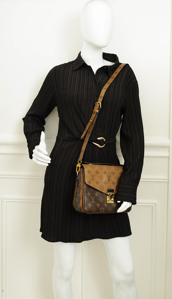 Louis Vuitton Monogram Reverse Pochette Metis Bag-Louis Vuitton-THE CLOSET