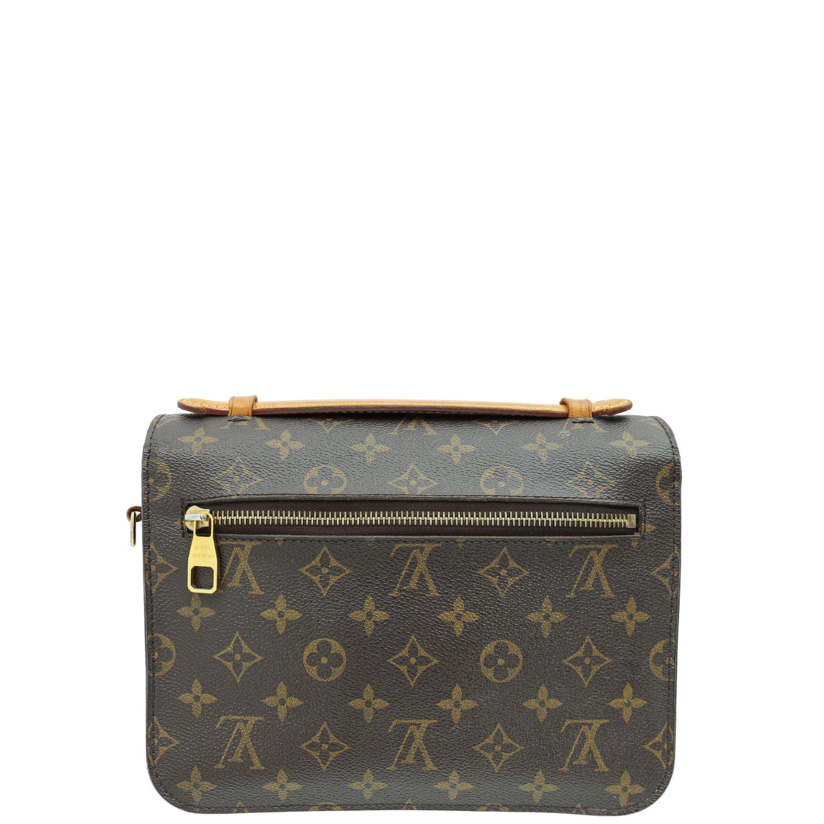 Louis Vuitton Brown Monogram Pochette Metis Bag-Louis Vuitton-THE CLOSET
