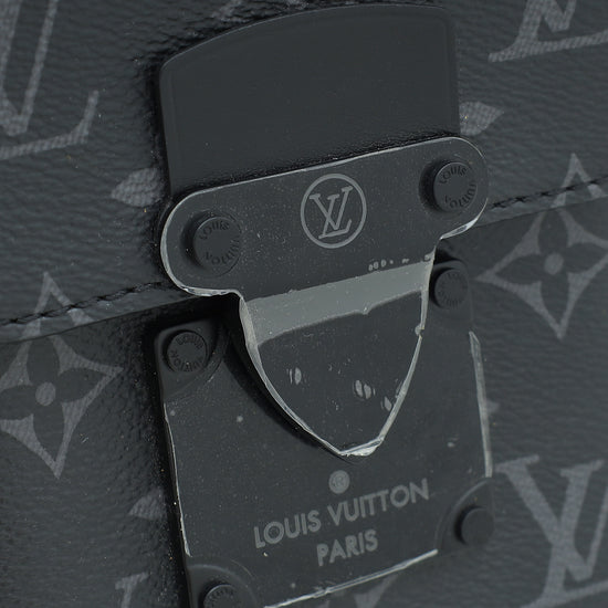 Louis Vuitton Monogram Eclipse S-Lock Vertical Wearable Wallet