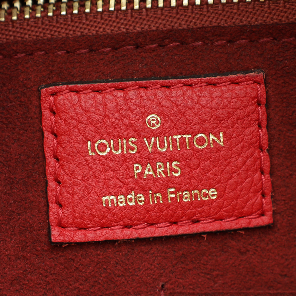 Louis Vuitton Monogram Red Kimono MM Bag