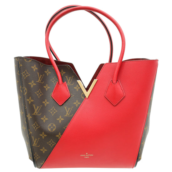 Louis Vuitton Monogram Red Kimono MM Bag