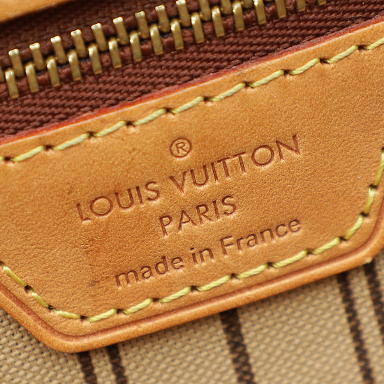 Louis Vuitton Brown Monogram Neverfull MM Bag W/ Pouch